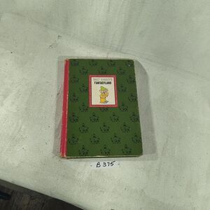 The Wonderful World Of Disney’s Fantasyland 1965 Hardcover I'llst Book Vintage